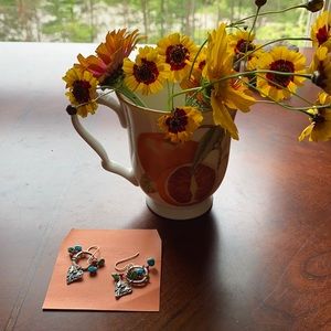 Sundance Catalog Jes MaHarry Angel Heart Earrings